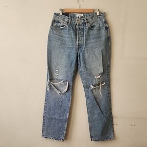 Re/Done Light Blue Denim Jeans. New Without Tag